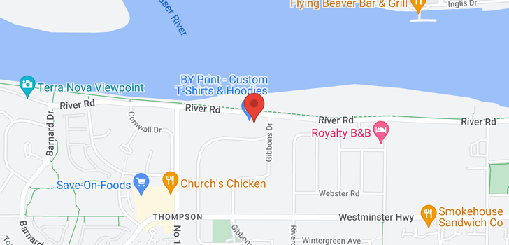 map of 4320 RIVER ROAD